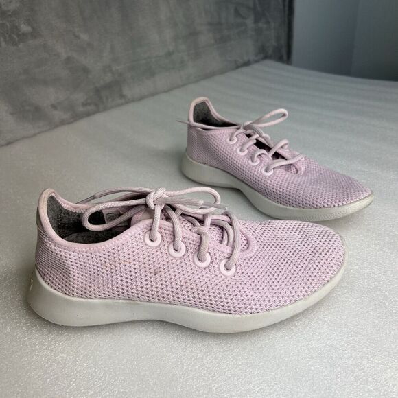 New Allbirds Women Tree Runners Rasberry Pink Shoes Sneakers  Women\'s Allbirds Tree Runners Pink Sneakers‎ Size 8